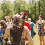 Archery bei SOMMERJUNG, dem Ferienlager für Erwachsene